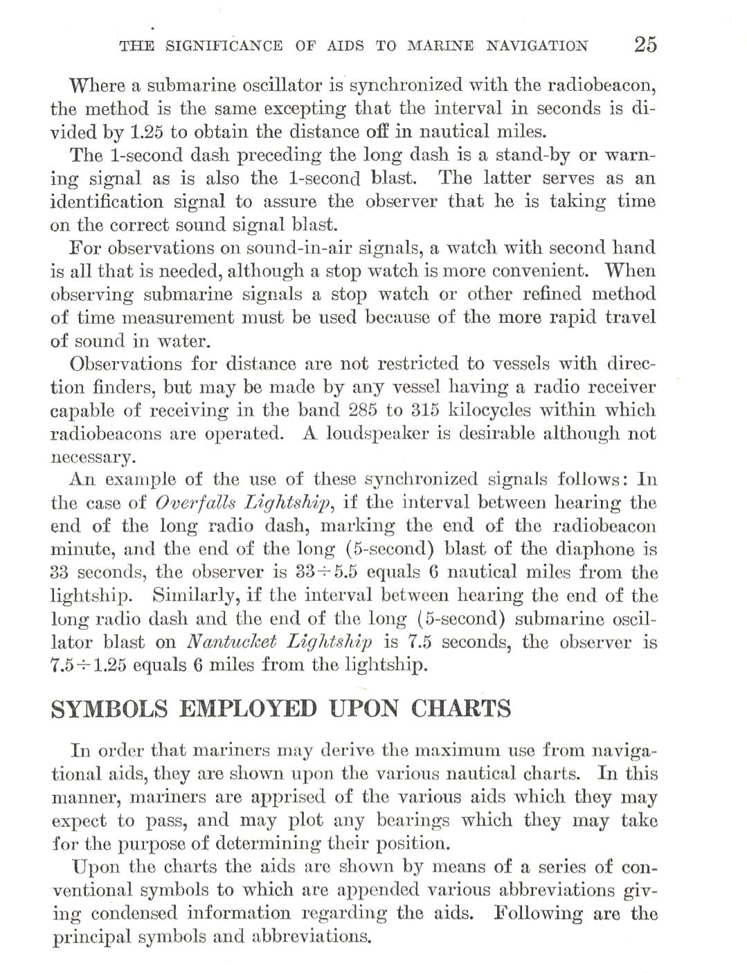US Coast Guard- Significance of Aids to Navigation - 1943