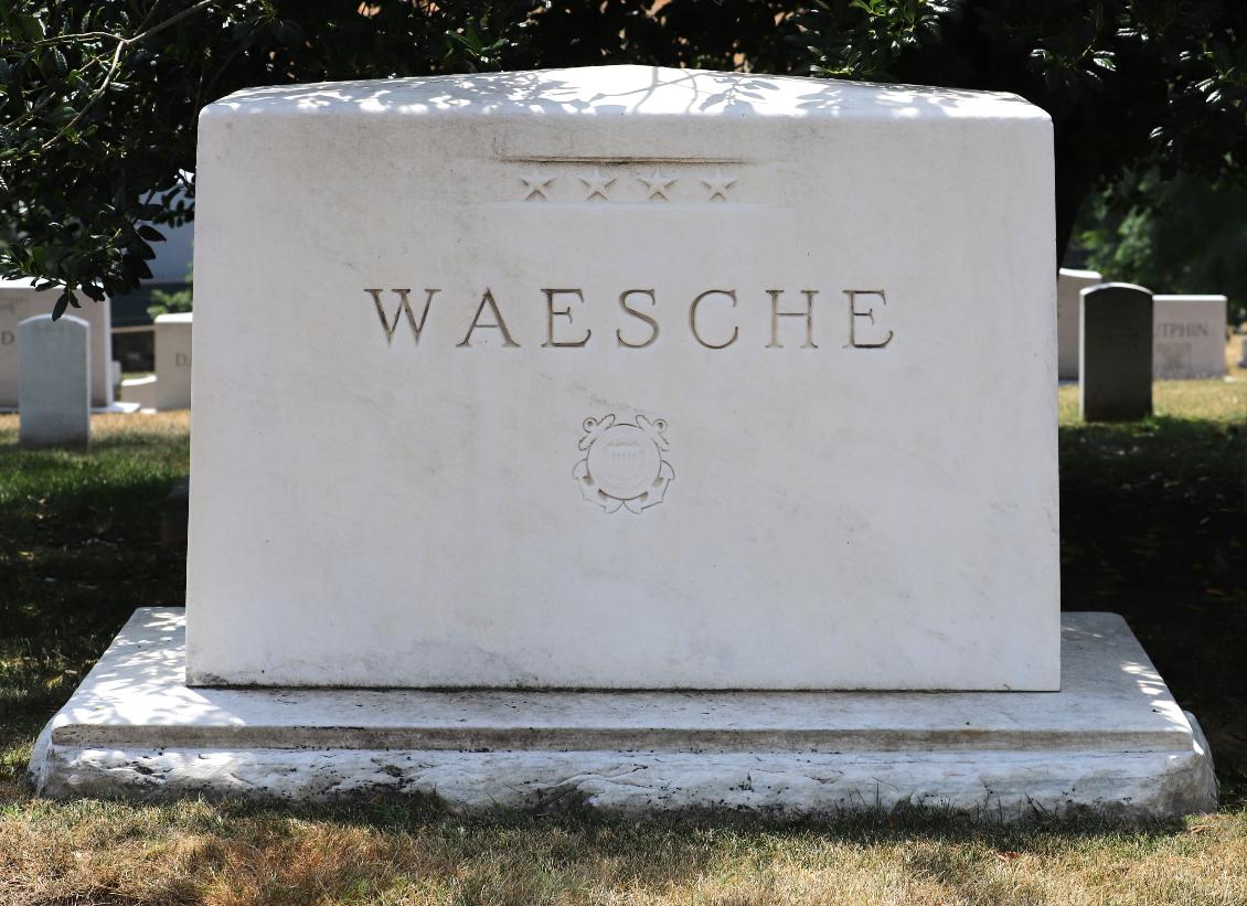 Admiral Russell Waesche Coast Guard Commandant Arlington National Cemetery 