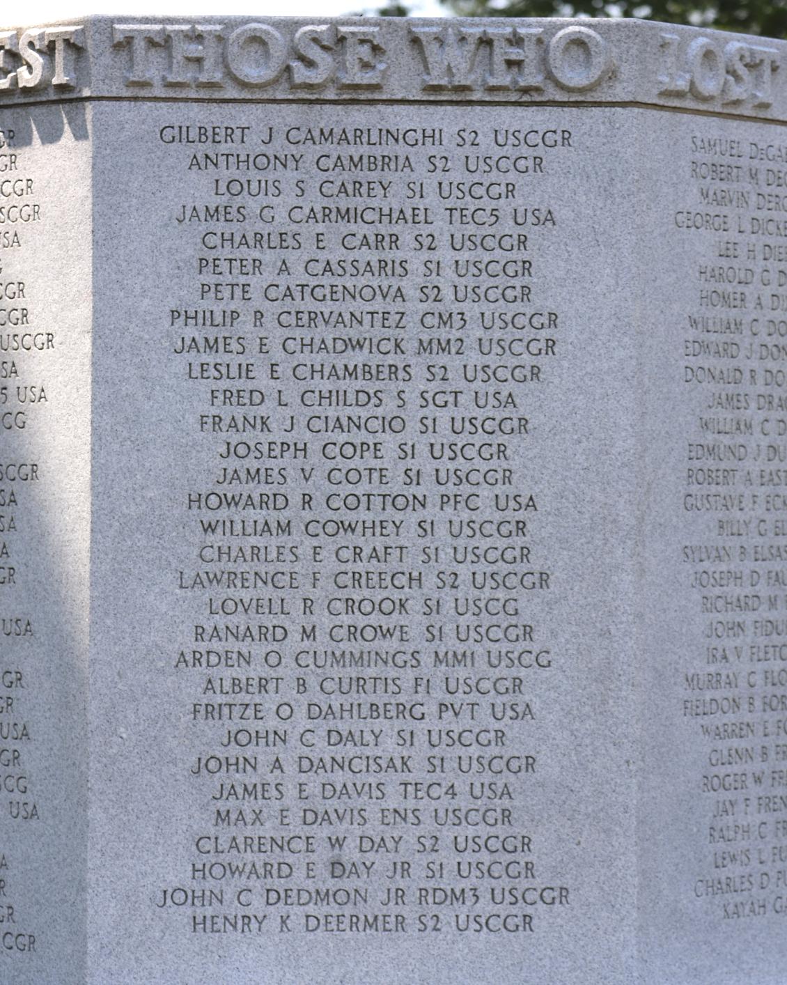 USS Serpens Memorial - Arlington National Cemetery