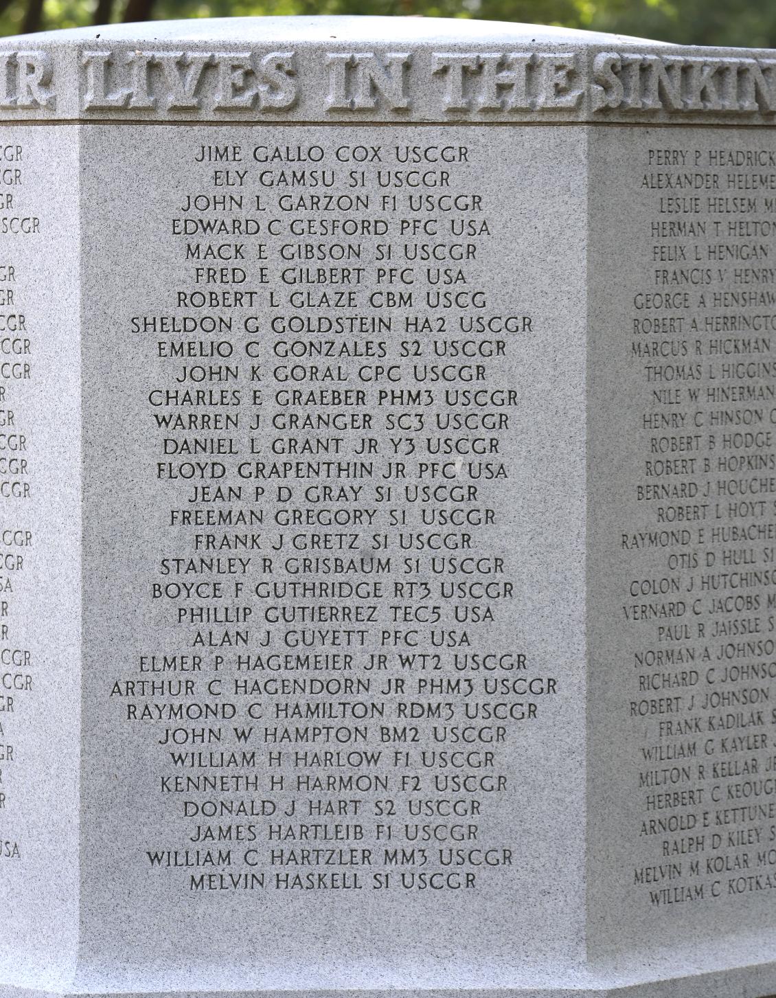 USS Serpens Memorial - Arlington National Cemetery