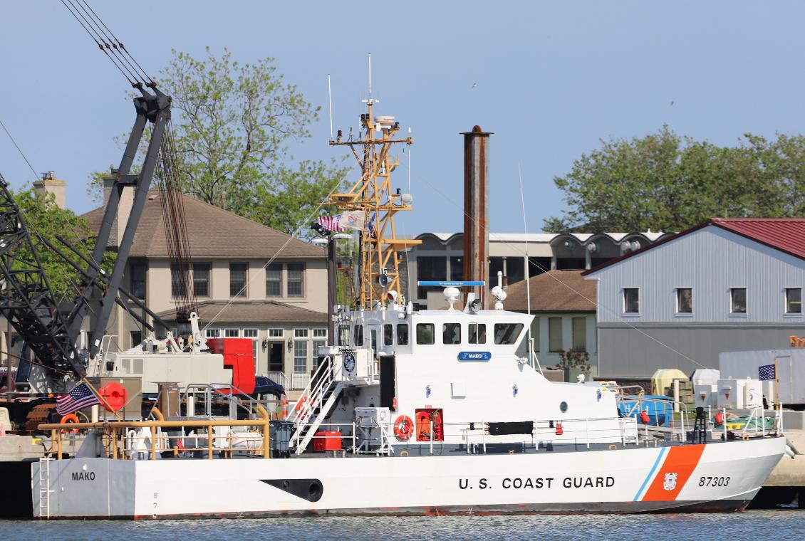 U.S. Coast Guard Cutter Mako WPB-83733 Cape May New Jersey