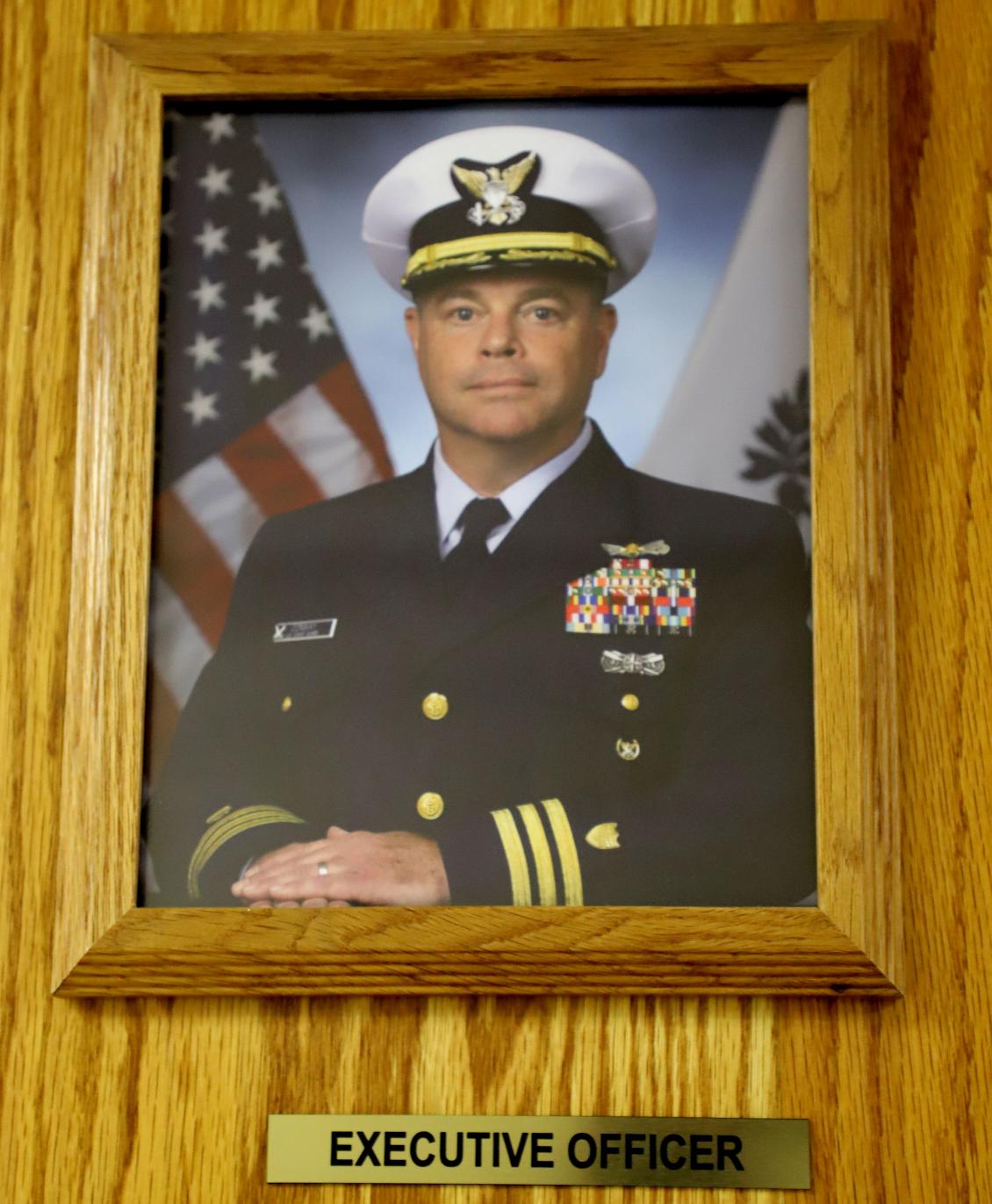 Cape May New Jersey Coast Guard Training Center - Executive Officer Commander Brad Conway