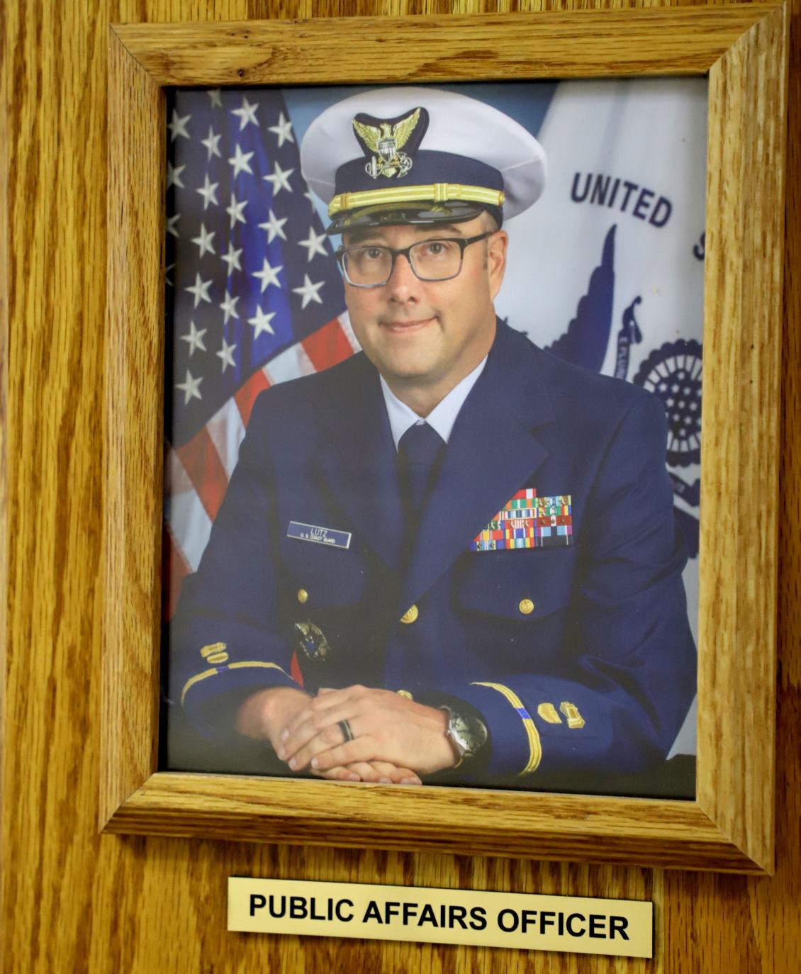 Cape May Coast Guard Training Center - Public Affairs Officer CWO-4 Michael Lutz
