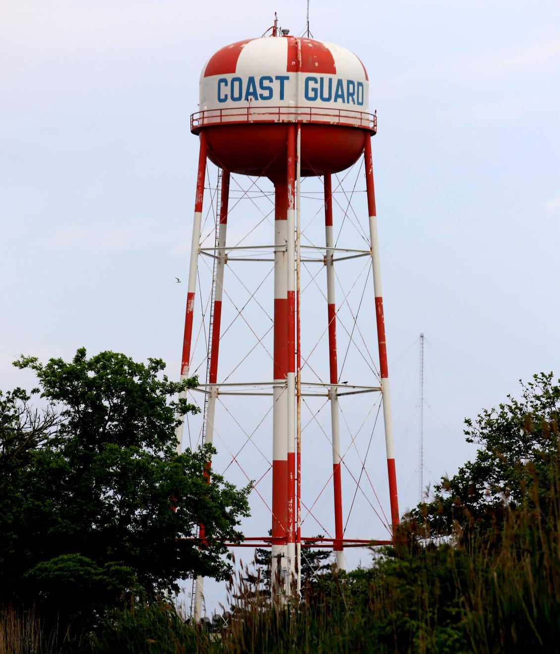 Cape May New Jersey Coast Guard Training Center Water Tower