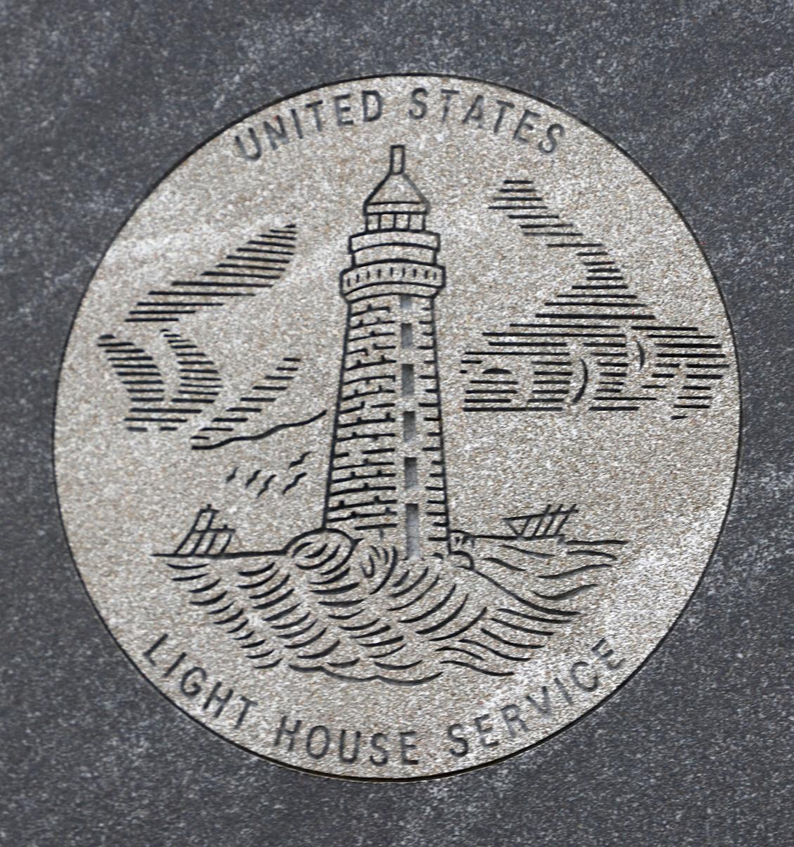 Cape May Training Center - Eternal Flame Coast Guard Services Monument - Lighthouse Service