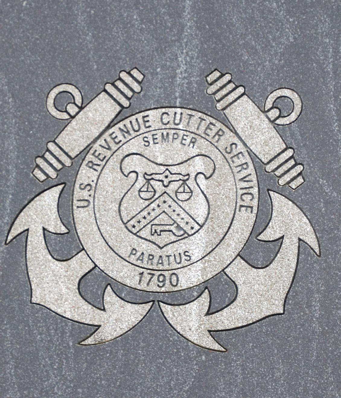 Cape May Training Center - Eternal Flame Coast Guard Services Monument - Cutter Services