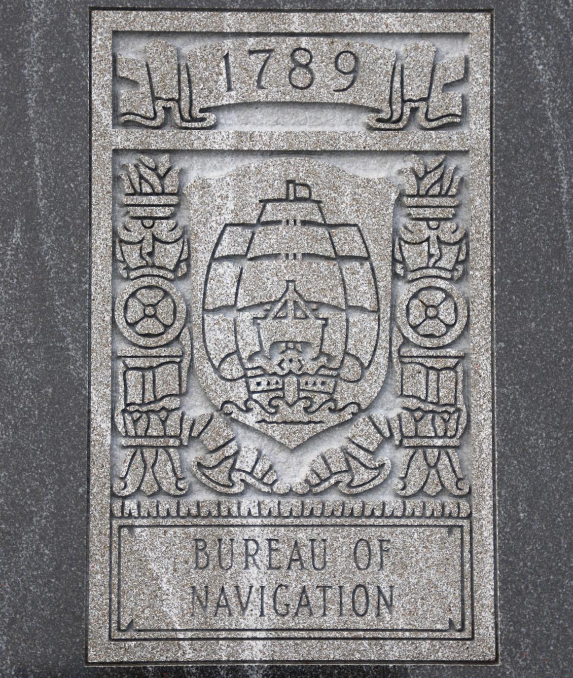 Cape May Training Center - Eternal Flame Coast Guard Services Monument - Bureau of Navigation