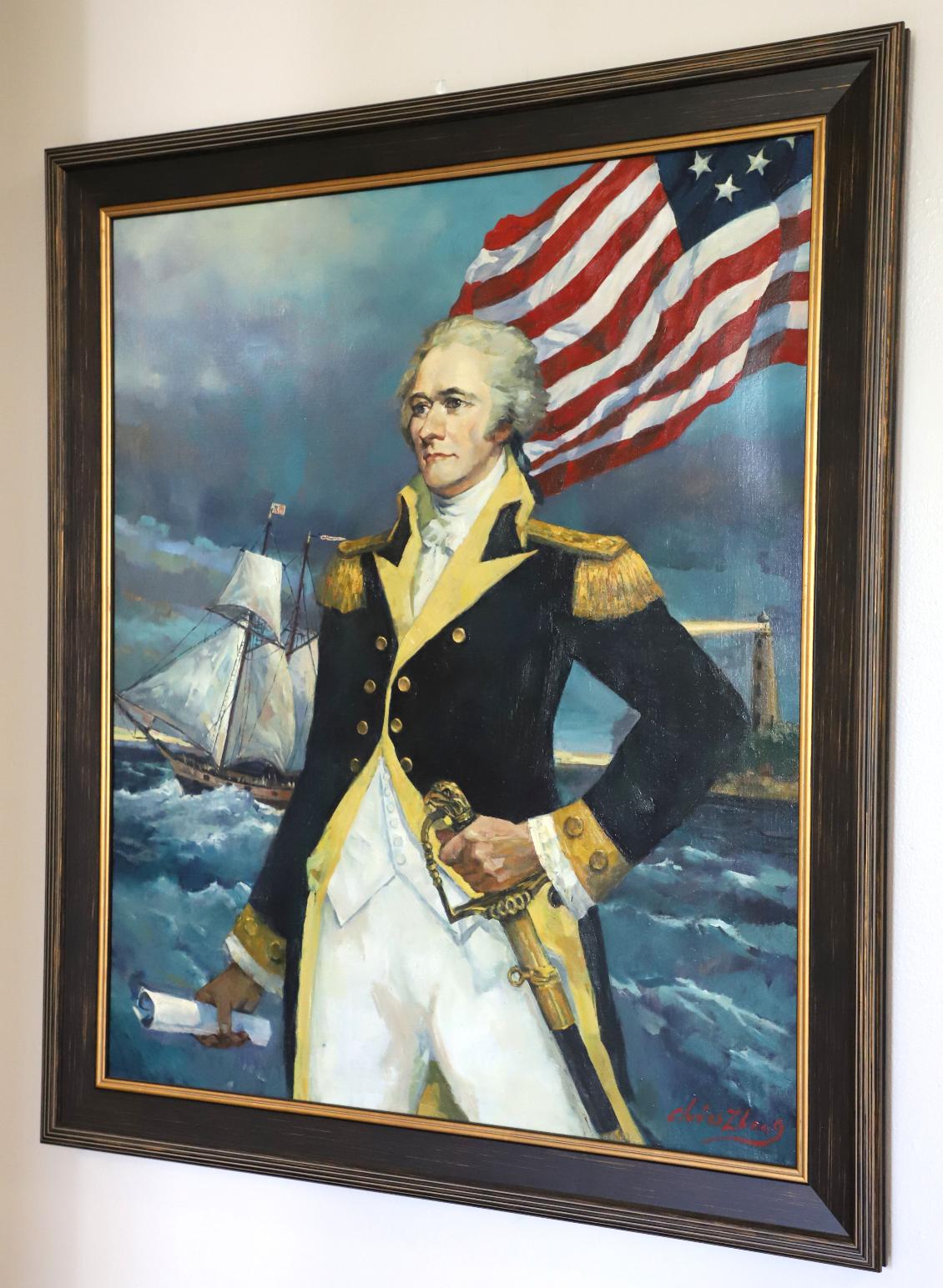 U.S. Coast Guard Academy - Hamilton Portrait