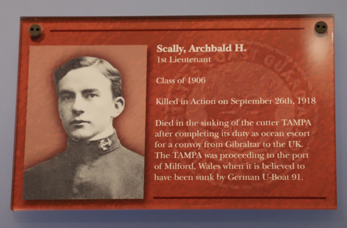 Lt Archibald Scally CG Cutter Tampa Fatality CG Academy