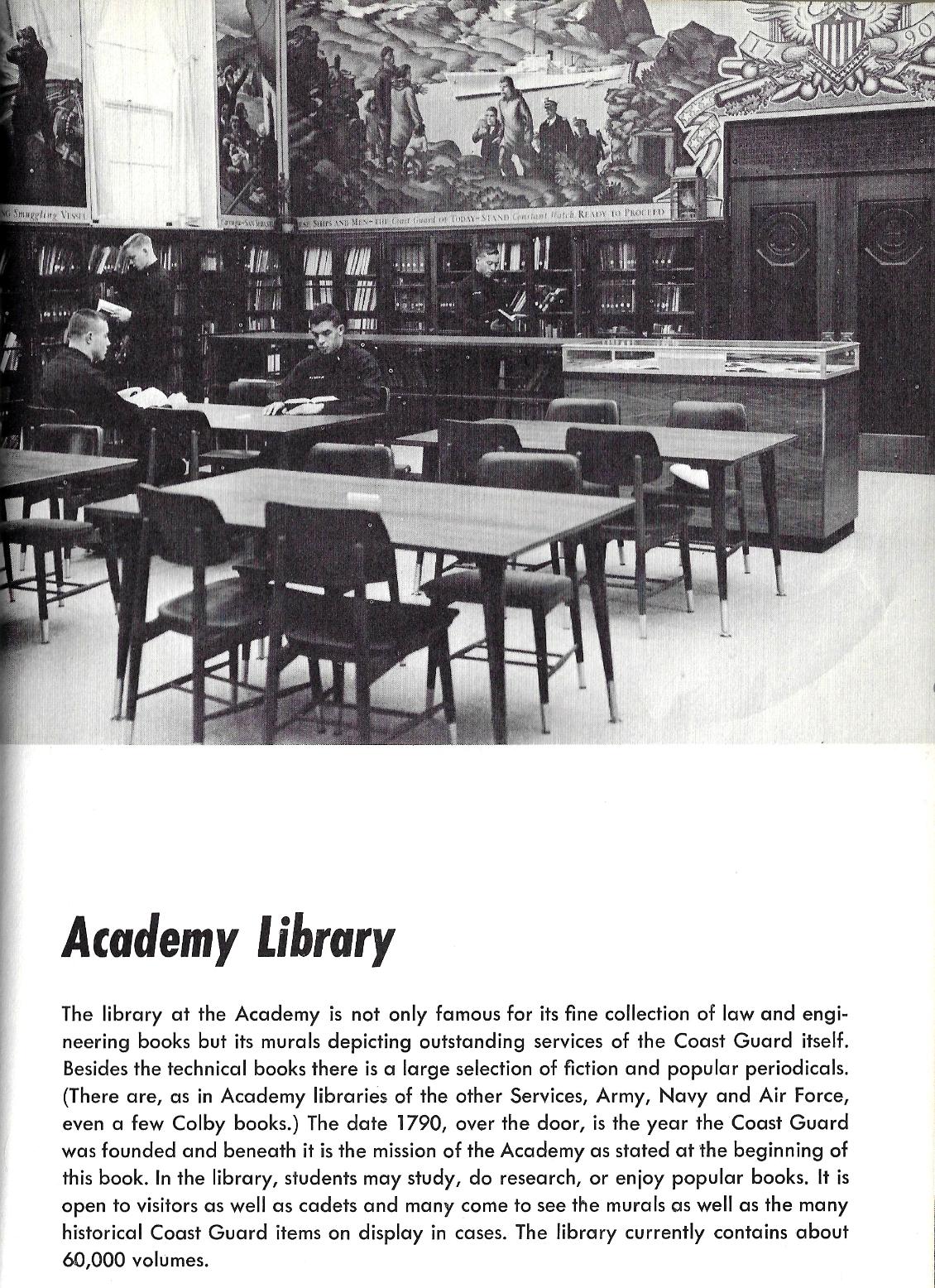 Coast Guard Academy Library- 1965 - C.B. Colby