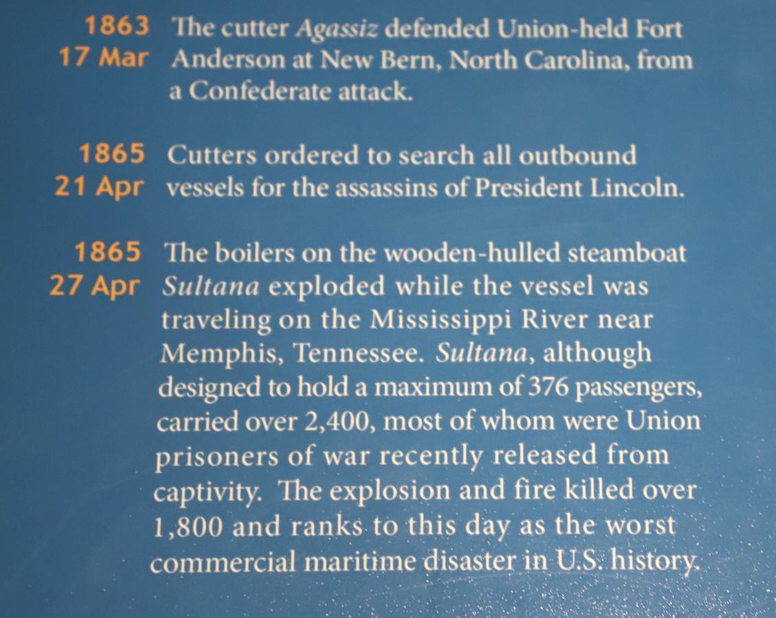 US Coast Guard Academy Museum - 1865