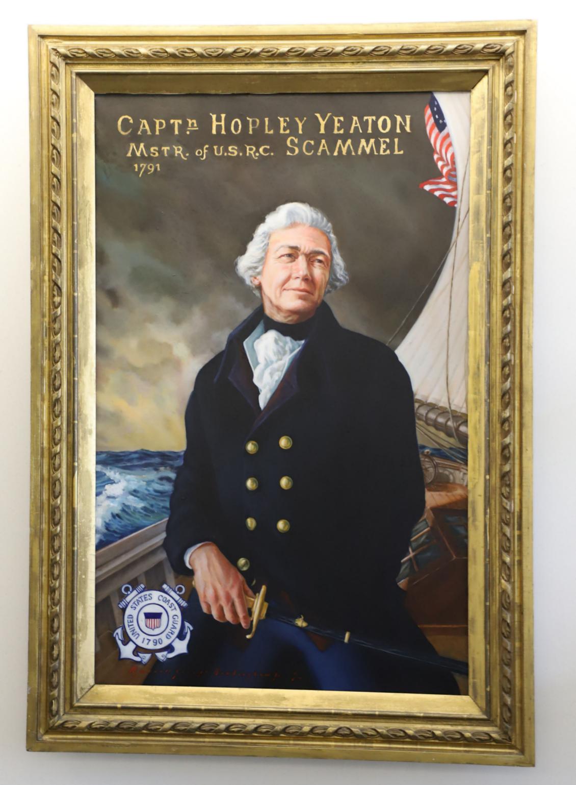 Hopley Yeaton Portrait - Coast Guard Academy