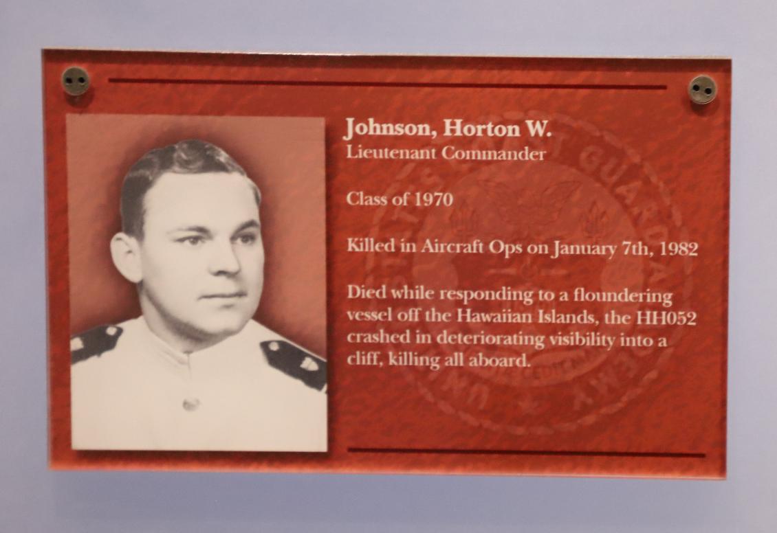 Horton Johnson Class of 1970 Casualty Coast Guard Academy