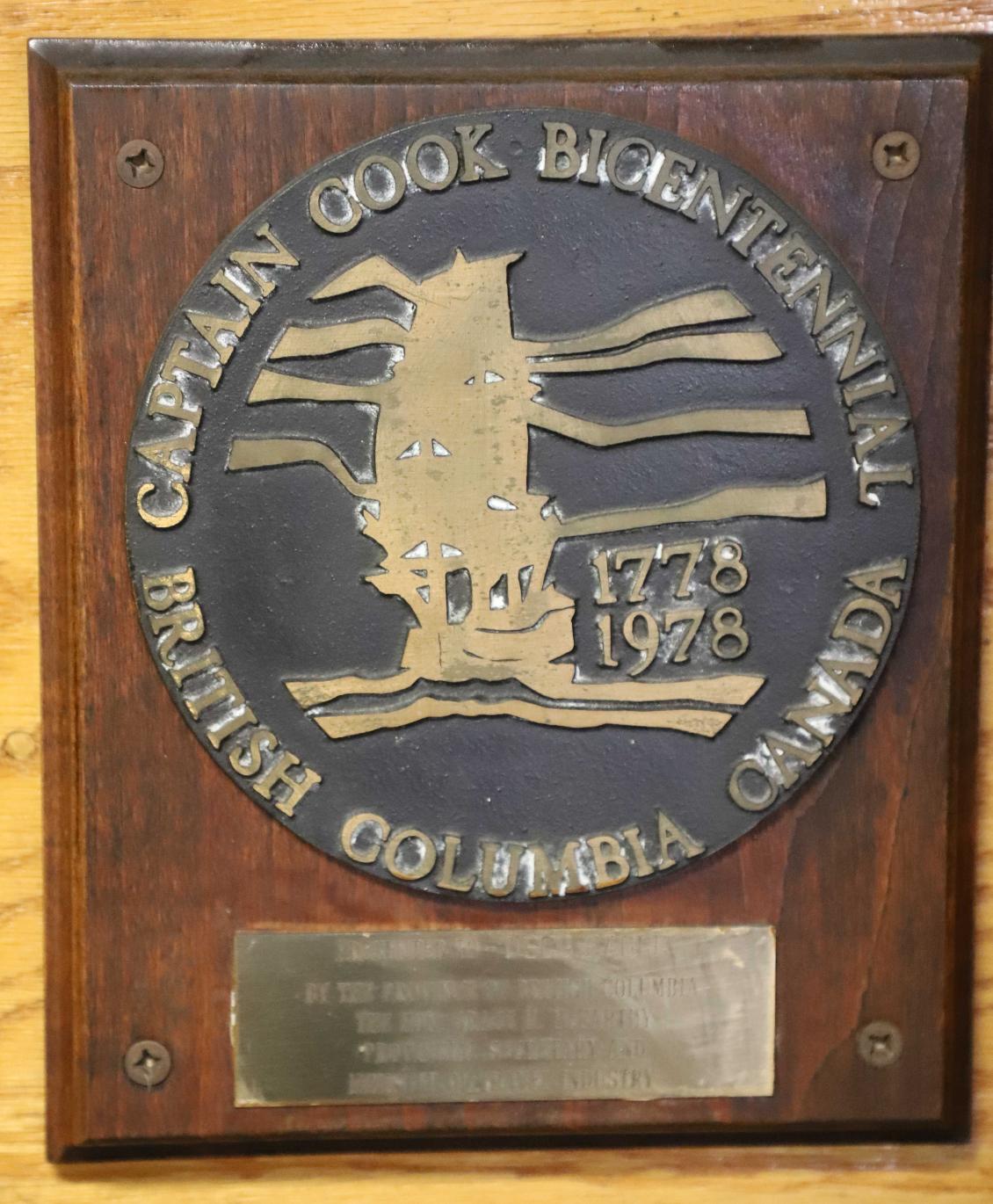 U.S. Coast Guard Eagle - Captain Cook Bicentennial 1978 British Columbia