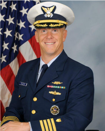 Coast Guard Eagle Captain Matthew Meilstrup