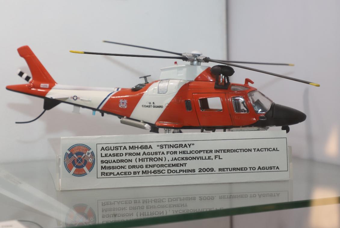 Agusta MH-68A Stingray - Coast Guard Heritage Museum - Barnstable Massachusetts