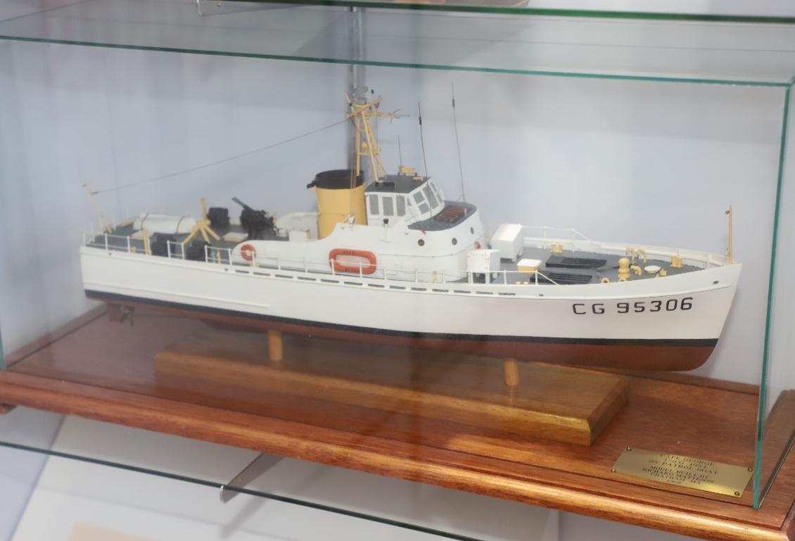 Coast Guard Patrol Boat Cape George- Coast Guard Heritage Museum - Barnstable Massachusetts