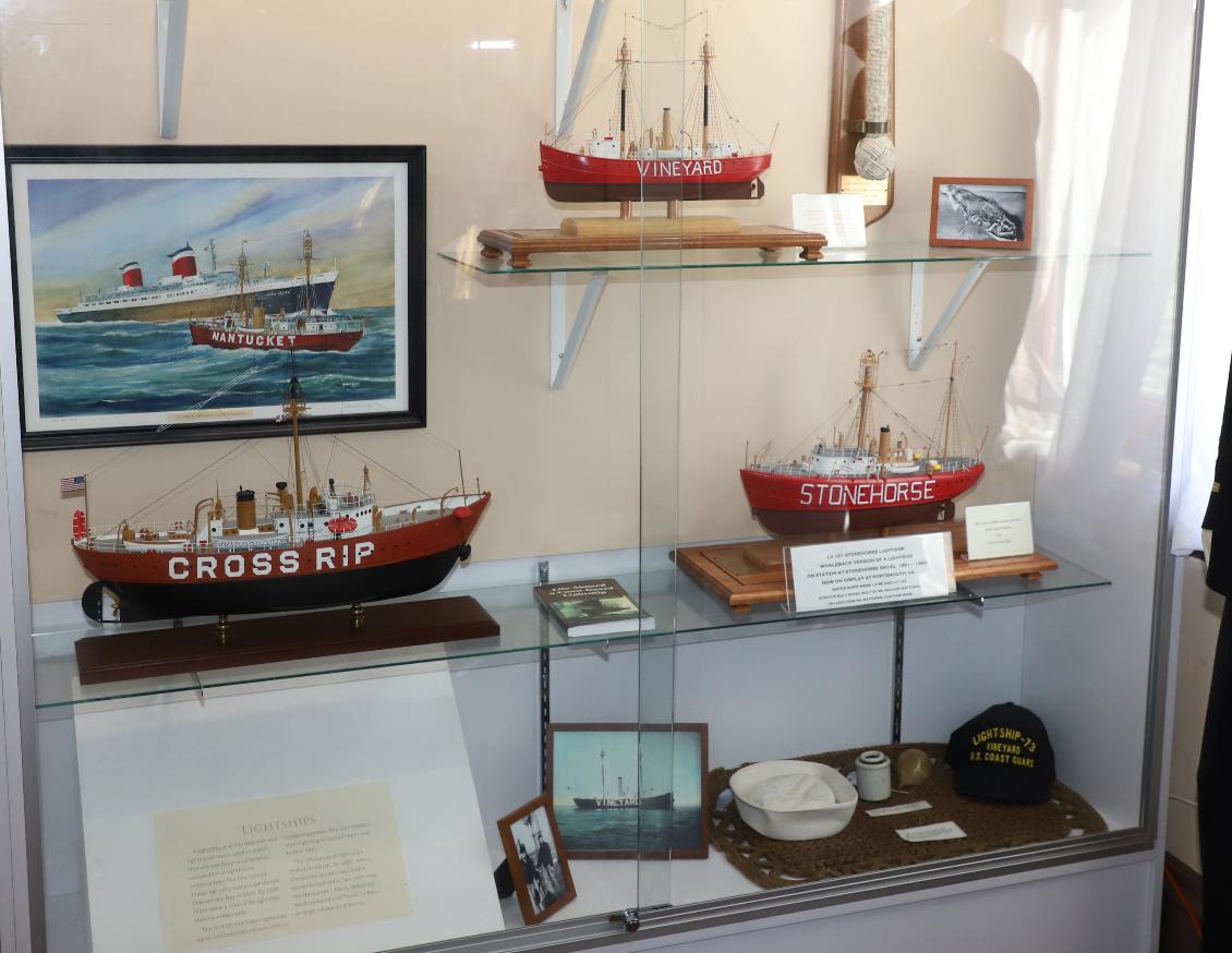 Coast Guard Lightship Display - Coast Guard Heritage Museum Barnstable Massachusetts