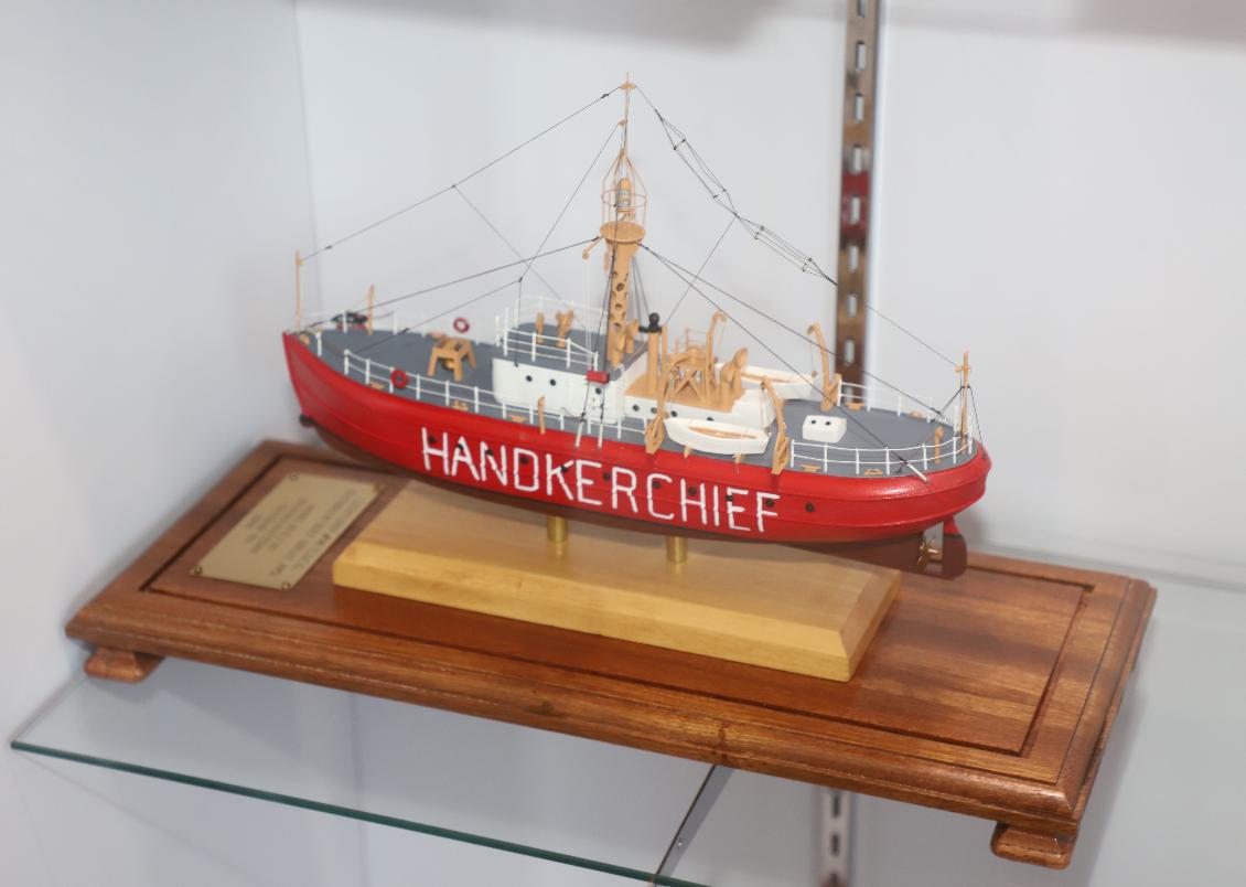 Coast Guard Hankerchief Lightship - Coast Guard Heritage Museum - Barnstable Massachusetts