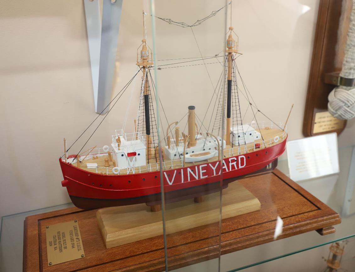 Coast Guard Vineyard Lightship - Coast Guard Heritage Museum - Barnstable Massachusetts