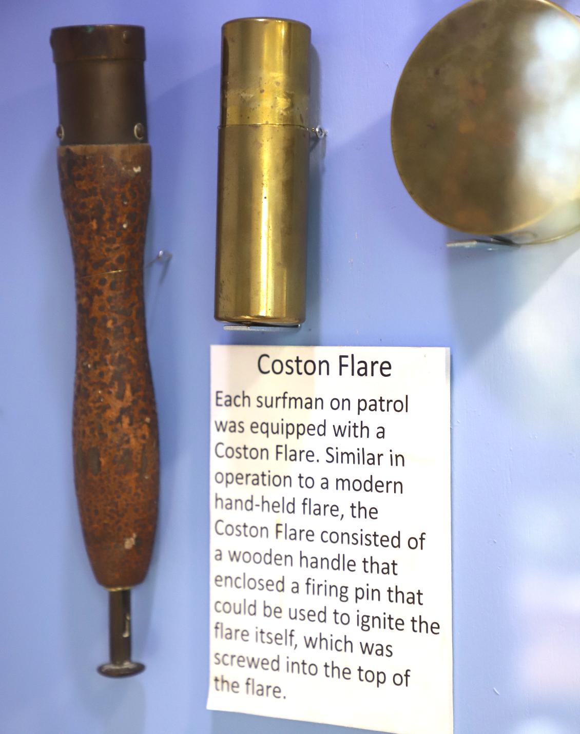 Coston Flare - Coast Guard Geritage Museum - Barnstable Massachusetts
