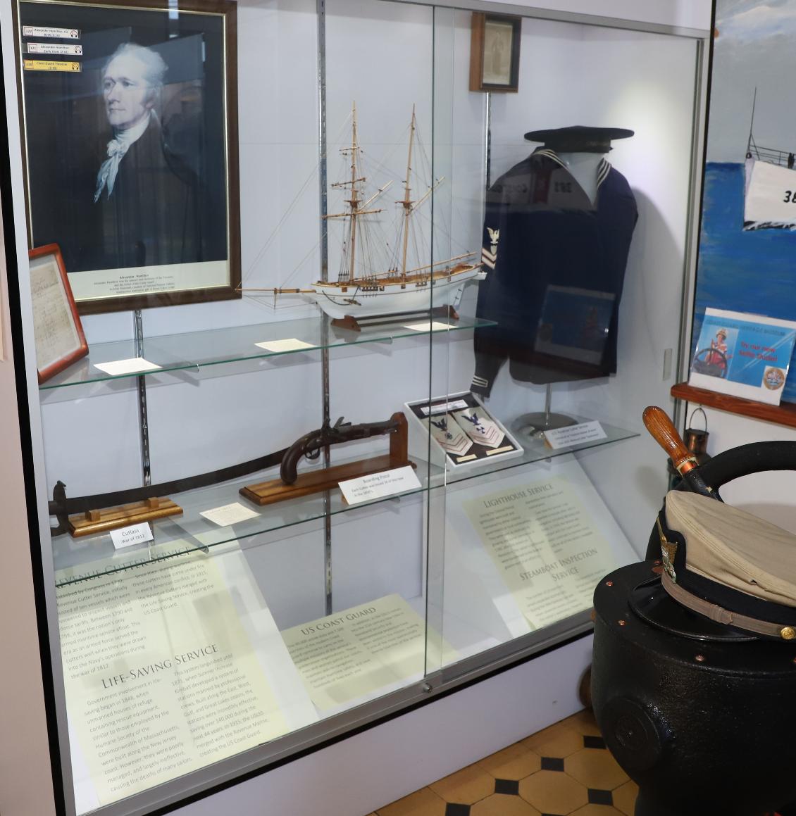 Early Days of the Revenue Service - Coast Guard Heritage Museum - Barnstable Massachusetts