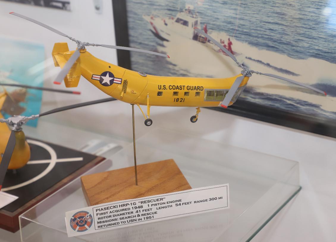Piasecki HRP-1G Rescuer - Coast Guard Heritage Museum - Barnstable Massachusetts