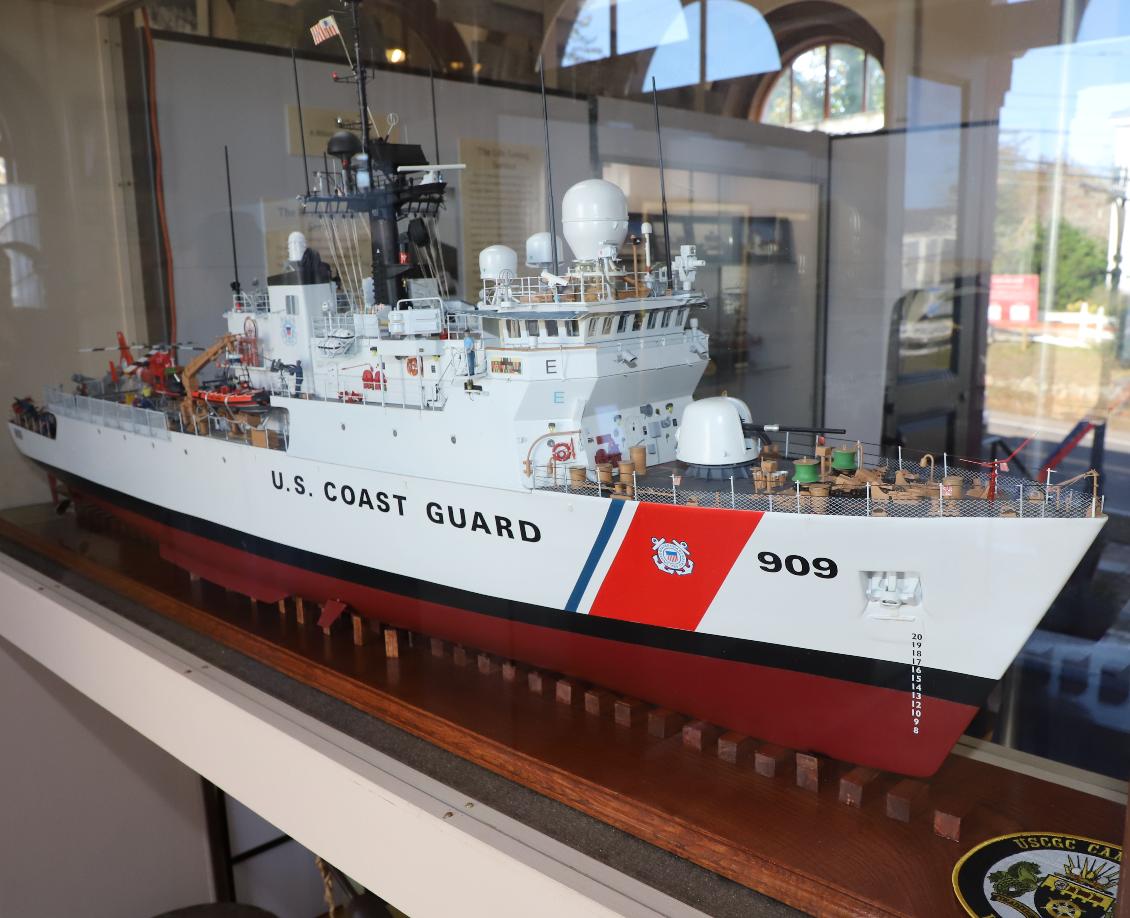 USCG Cutter Campbell WMEC-909 - Coast Guard Heritage Museum - Barnstable Mass