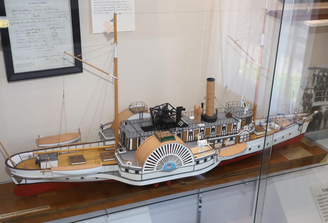 USRC Fressenden Model - Coast Guard Heritage Museum - Barnstable Massachusetts