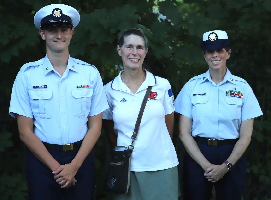 Coast Guard Birthday at the Coast Guard Heritage Museum - Barnstable Mass - Vice Admiral Sandra Stolz