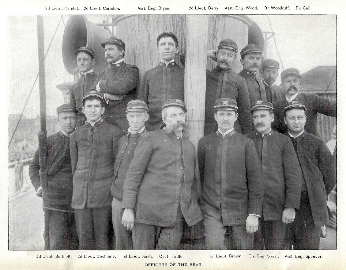 Coast Guard Cutter Bear Crew 1898 Whaler Rescue