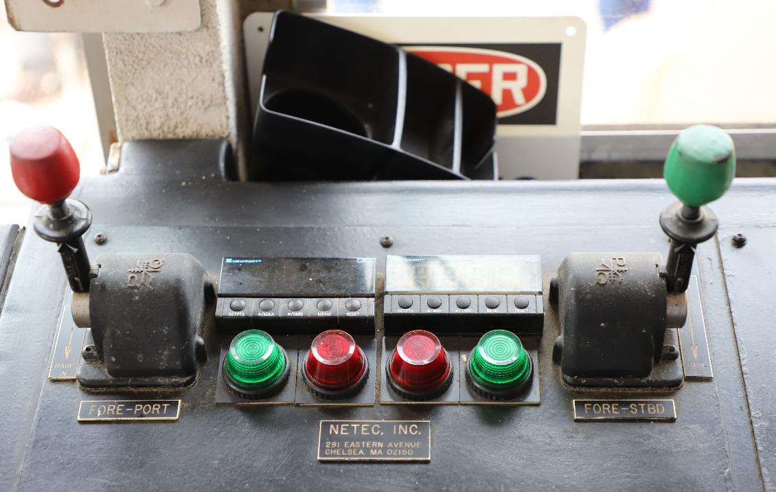 IDA  Lewis WLM-551 Buoy Tender  Controls Newport Rhode Island