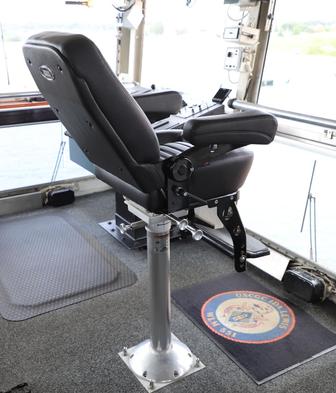 IDA  Lewis WLM-551 Buoy Tender  Captains chair Newport Rhode Island