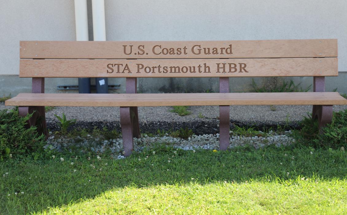 Portsmouth Harbor Coast Guard Station, New Castle New Hampshire - Bench