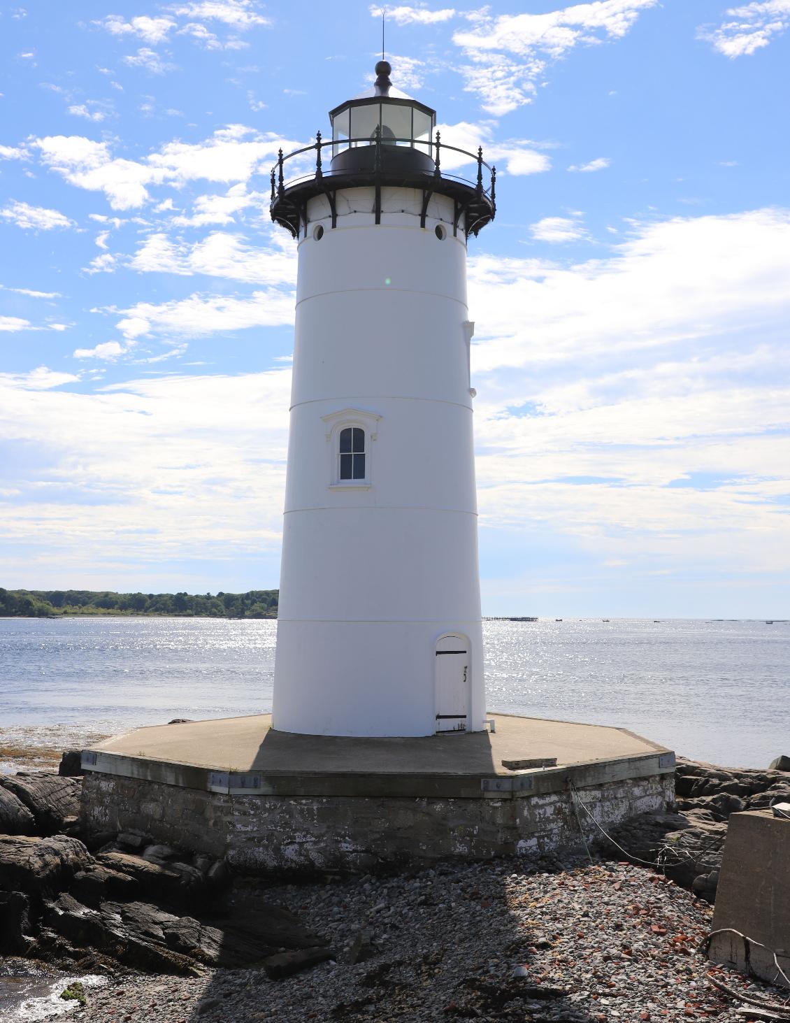Portsmouth Harbor Coast Guard Station, New Castle New Hampshire - Portsmouth Harbor Light