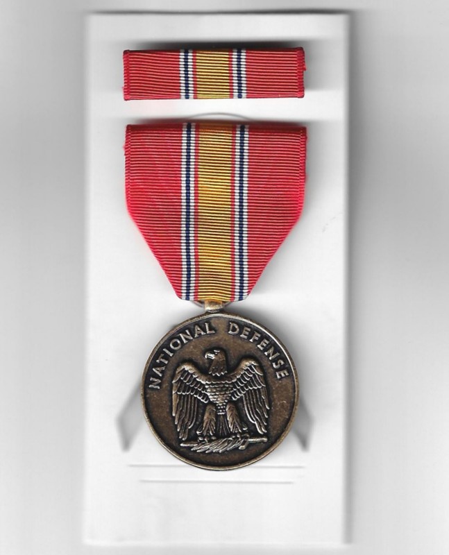 Robert Marsh Coast Guard National Defense Service Medal