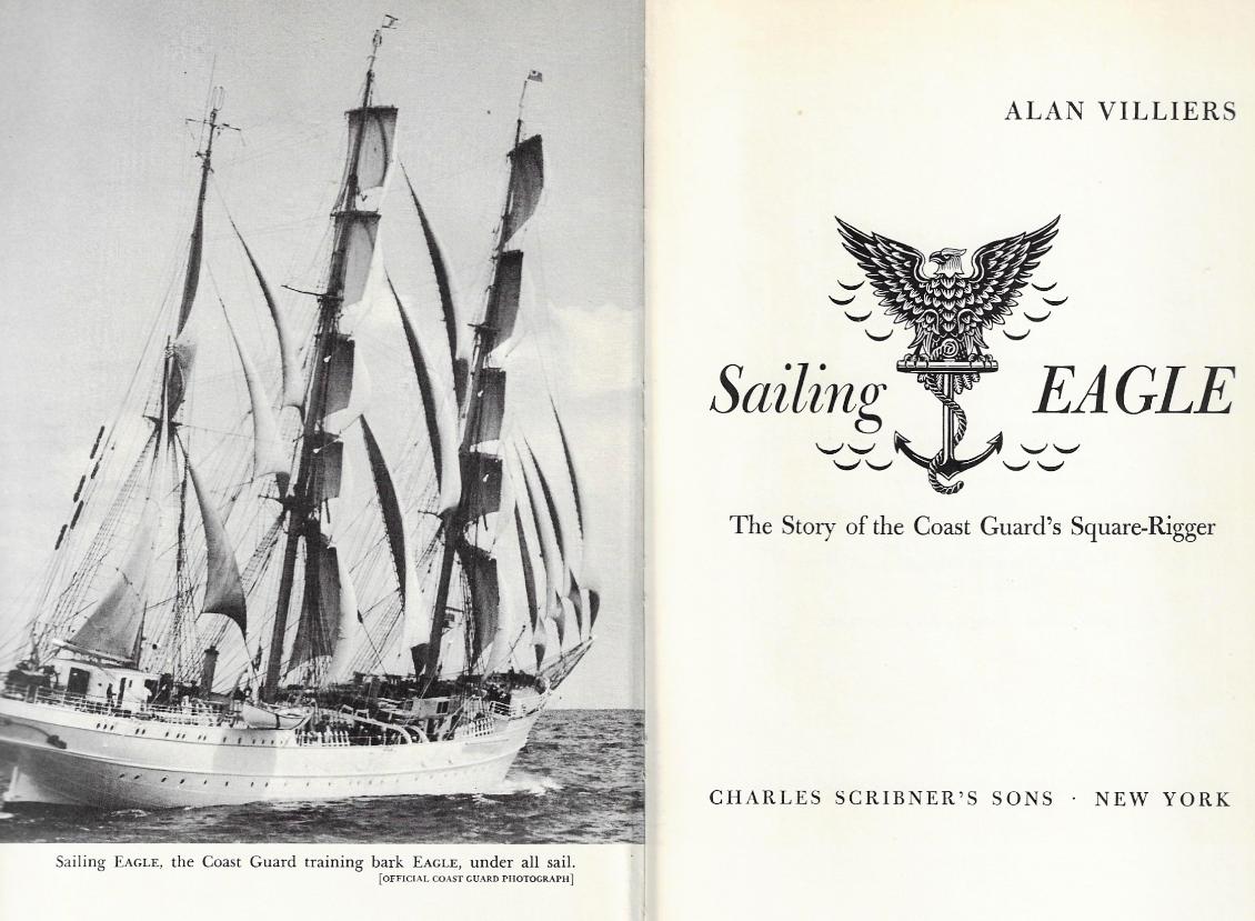 Sailing Eagle - Alan Villiers 1955 - Inside Cover