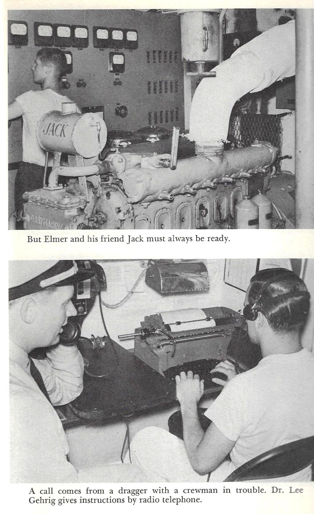 Sailing U.S. Coast Guard Eagle 1955 - Page 77 Engine Room